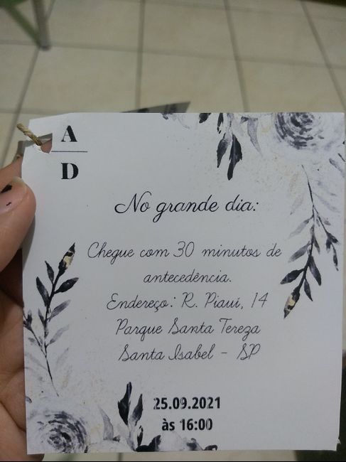 #Diy - Convite Padrinhos - 5