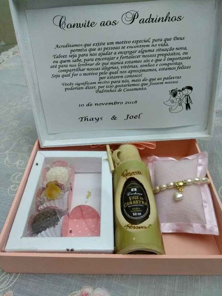 Dica: Meu convite dos padrinhos super facil de fazer😉 - 3