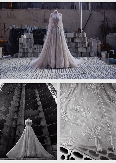 o Vestido de conto de fadas (inspiração) 3