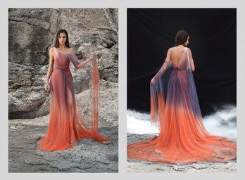 o Vestido de conto de fadas (inspiração) 11