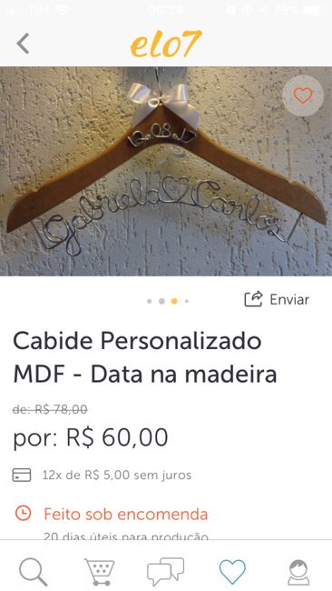 Nosso Porta Alianças: Uma Jóia! 😍💍 2