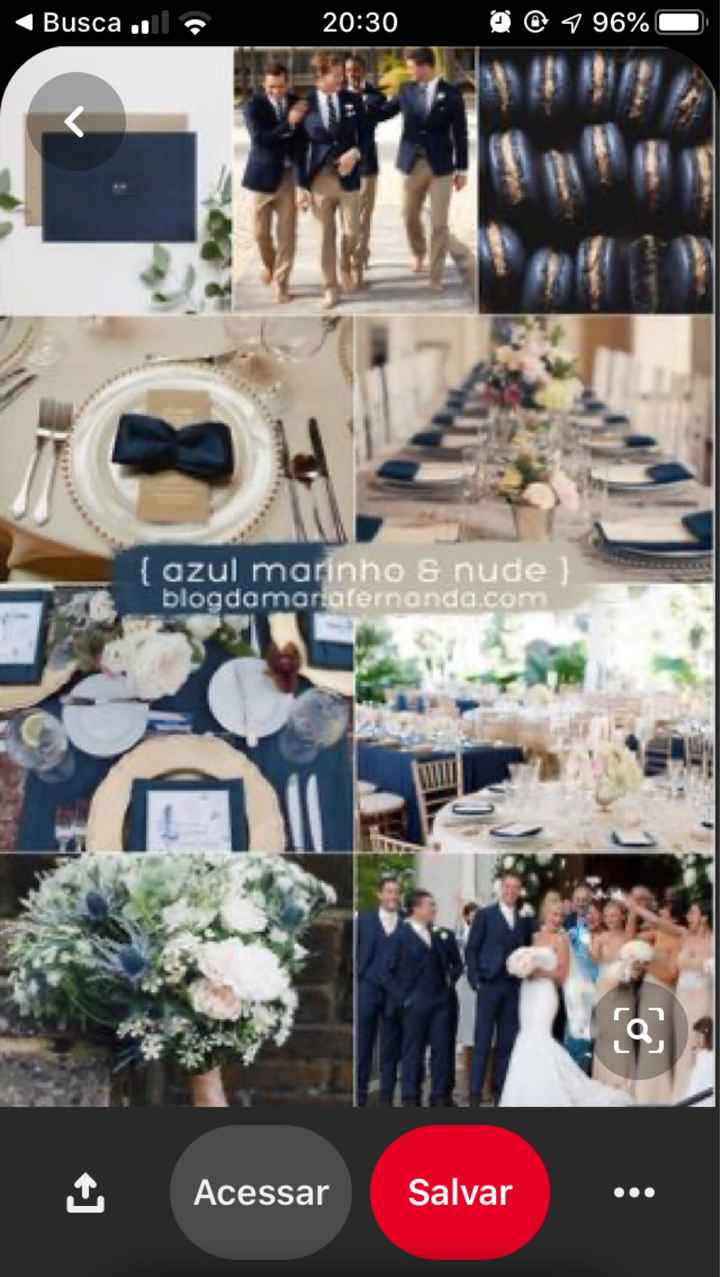Madrinhas de Azul Marinho x Casamento Nude - 2