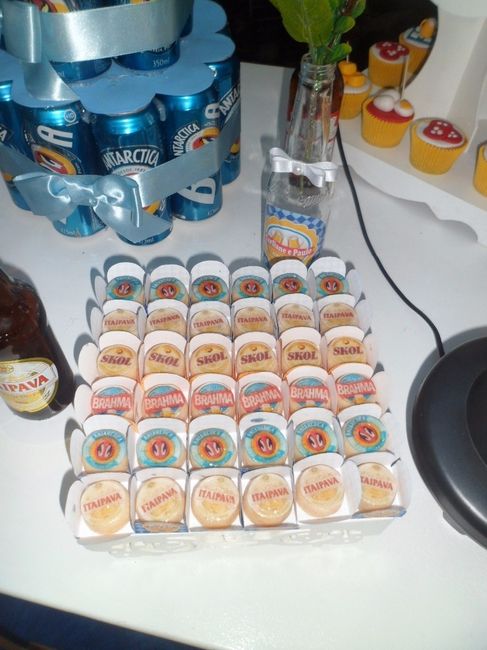 Doces logotipo de cervejas