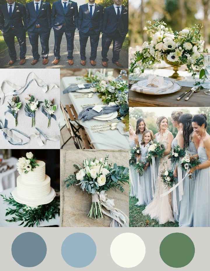 Que tons combinam para casamento rustico de dia? - 4