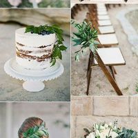 Que tons combinam para casamento rustico de dia? - 1
