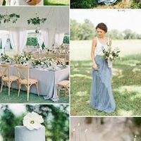 Que tons combinam para casamento rustico de dia? - 3