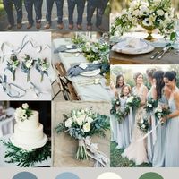 Que tons combinam para casamento rustico de dia? - 4