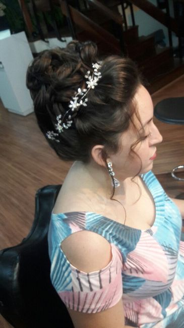 Teste de cabelo e maquiagem! - 3