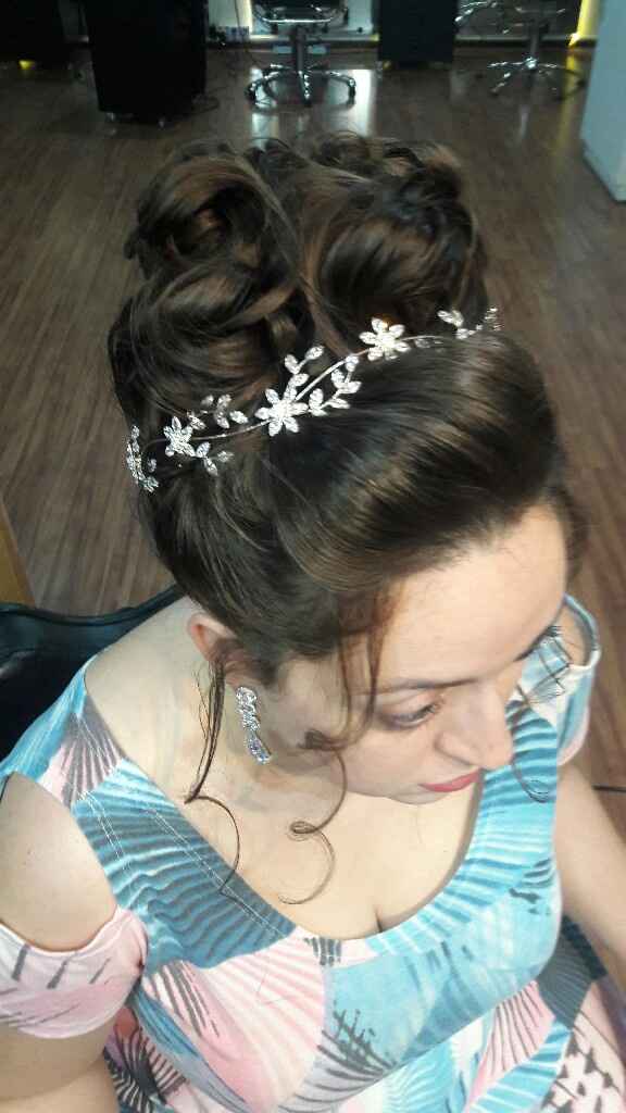 Teste de cabelo e maquiagem! - 2