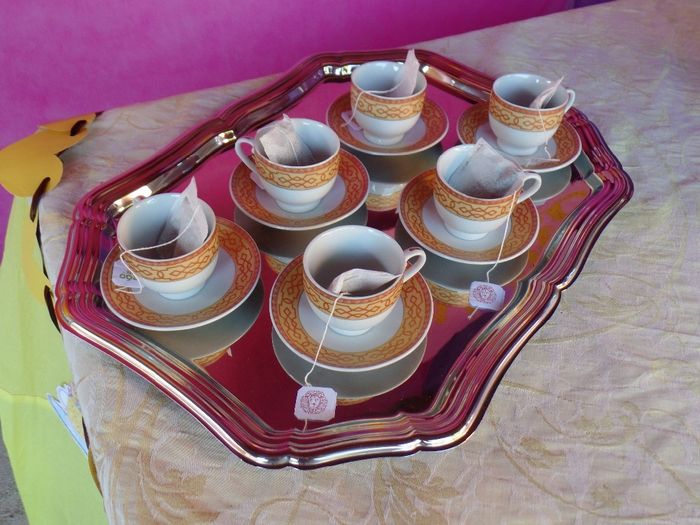 Xicrinhas com chÃ¡ para decorar