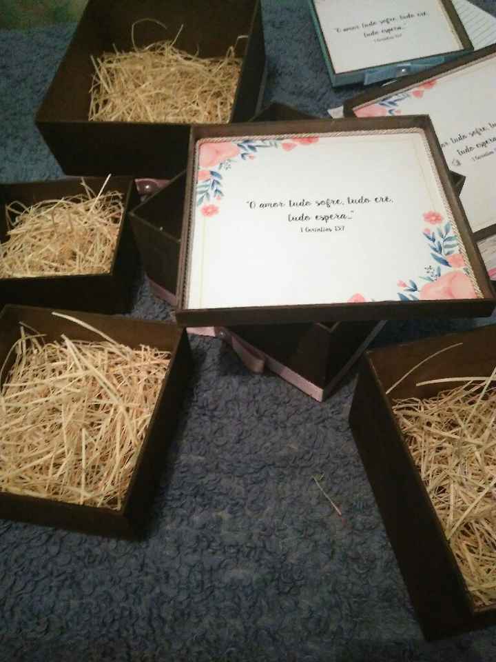 Caixinha dos padrinhos - 1