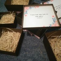 Caixinha dos padrinhos - 1