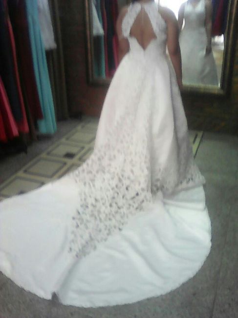  tive que trocar meu vestido - 5