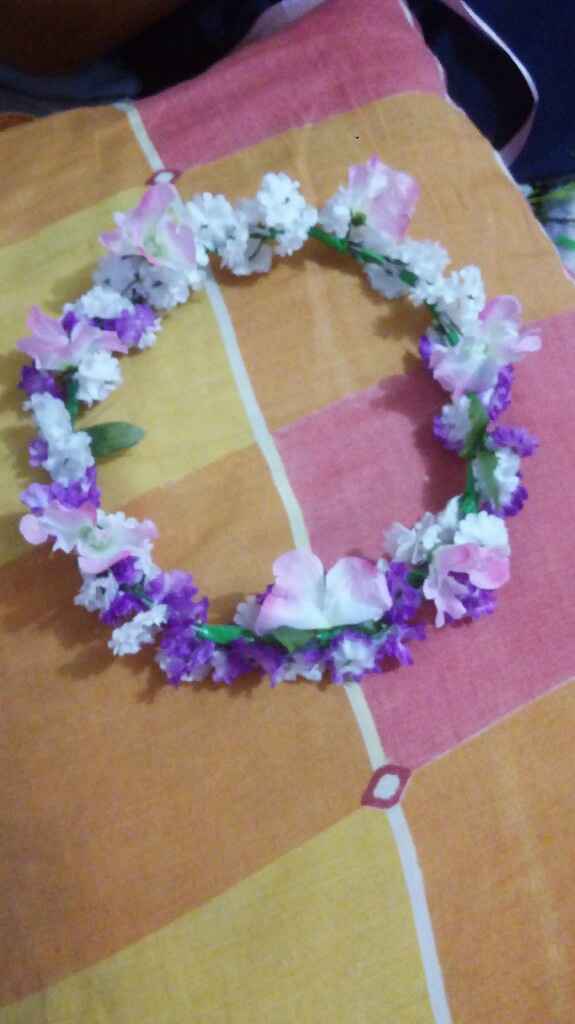  Acessórios pré wedding - diy :coroa flores - 5