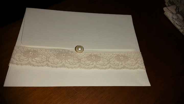 Meu convite de casamento :) - 1
