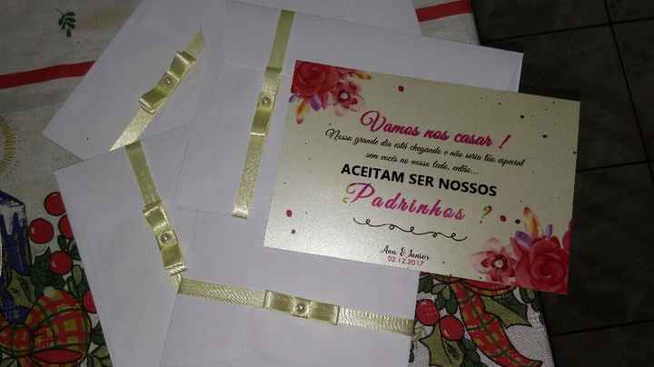 Convite finalizado 😍 (a pedidos) - 2