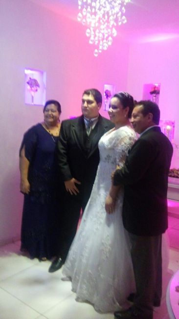 Uma fotinho do meu casamento!