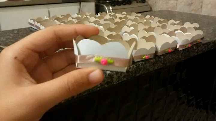 Casando com r$700,00 forminhas diy - 3