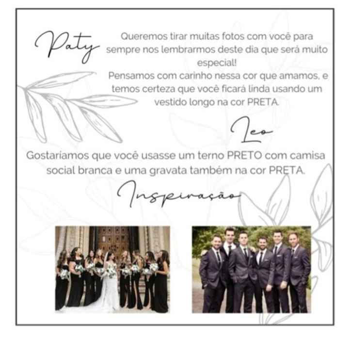 Convite dos padrinhos - 3