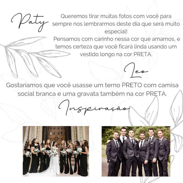 Madrinhas e padrinhos de preto!! - 5