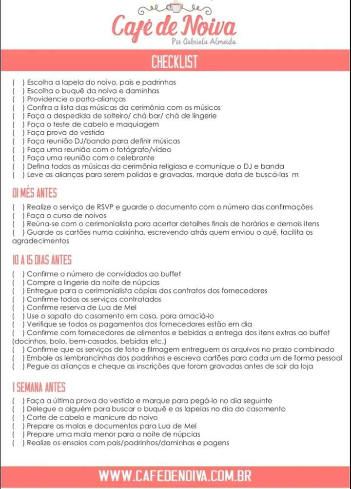 Cheklist - 3