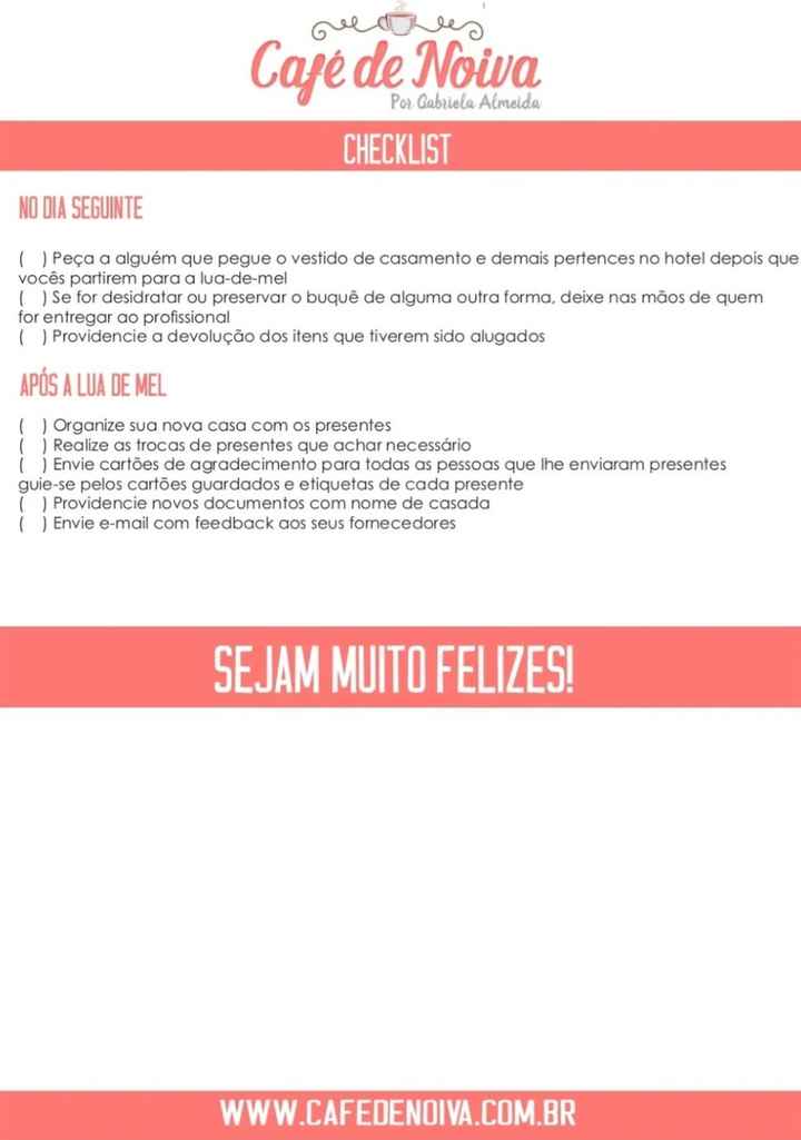 Cheklist - 5