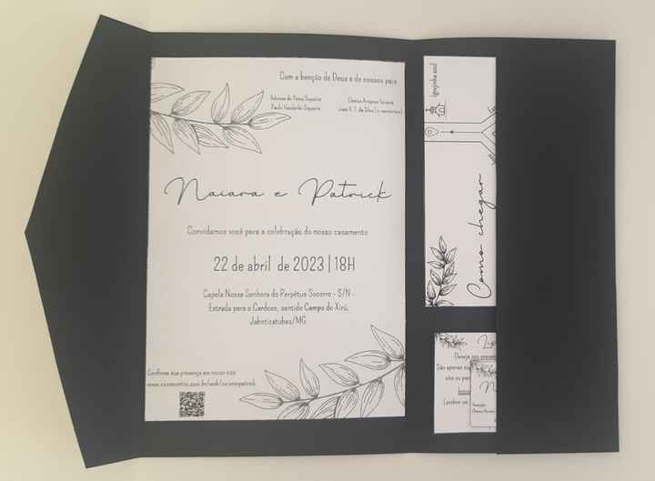 Meu convite de casamento - diy - 6
