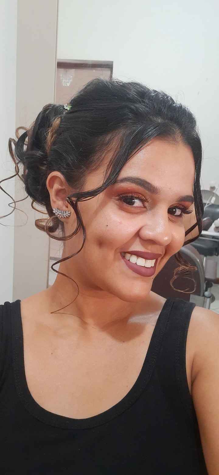 Teste de penteado - #faltam 3 dias - 4