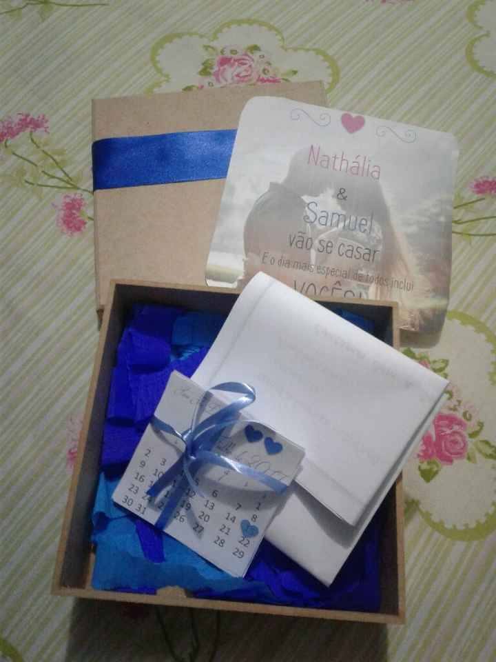 Convite dos padrinhos diy - 2
