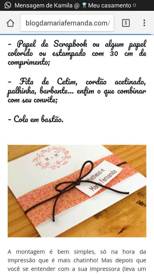 Meus convites ficaram prontos. #vemver - 2