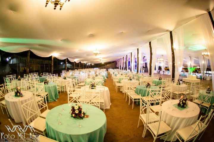 Inspiração mesas de festa para casamento - 1