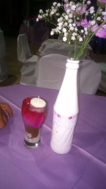Centro de mesa a luz de vela (DIY)
