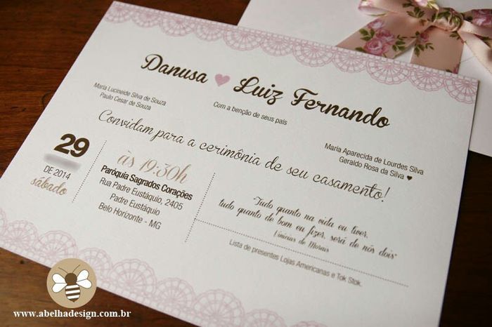 Como devo fazer os convites? - 2