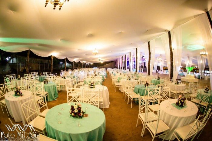 Inspiração mesas de festa para casamento - 1