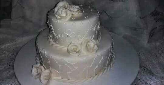 Meu bolo de casamento... #vemver - 1