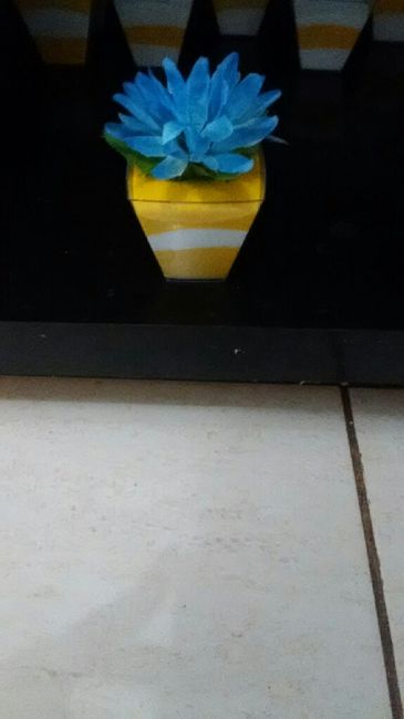 Meu enfeite de mesas... #vemver - 4