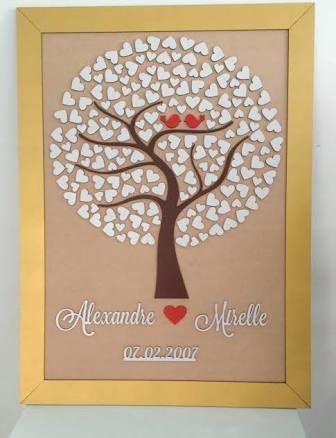 Como será seu livro de assinaturas para convidados? - 2