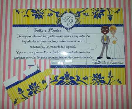 Convite dos padrinhos  - 1