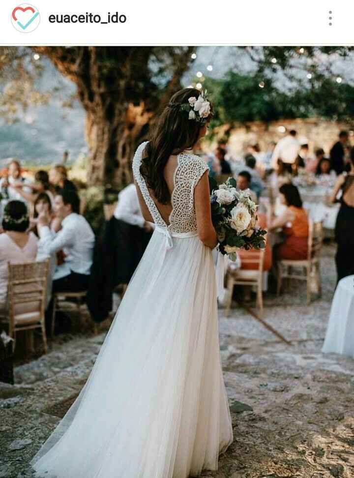 Vestido para casamento rústico - 1
