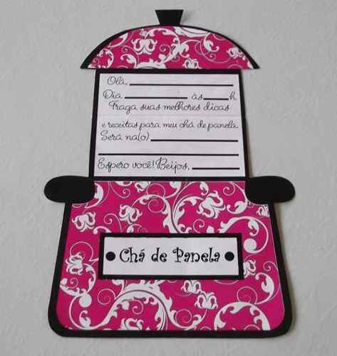 Convite - chá de cozinha - 2