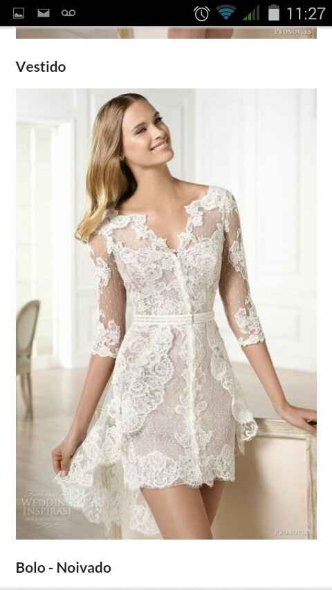 Vestido para casamento no civil - 2