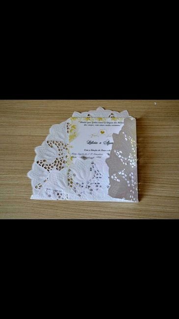 Convite de casamento - 2