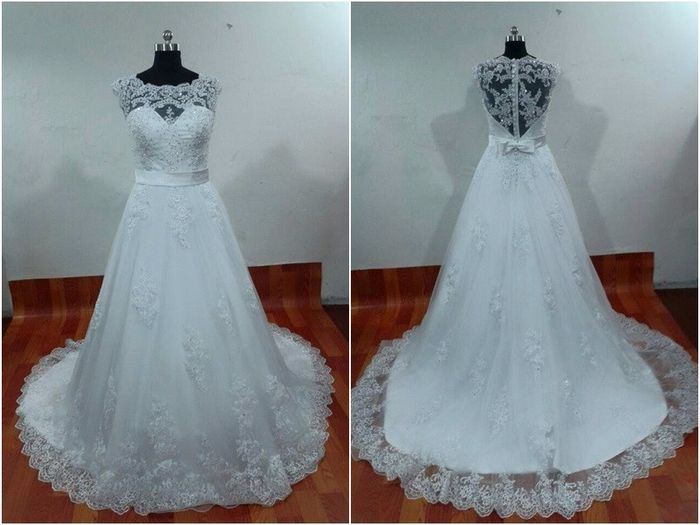 Modelo do vestido