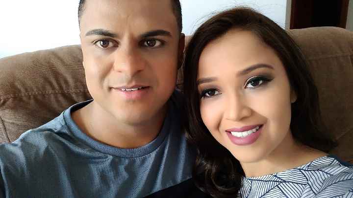 Make para fotos pré wedding ( noiva e noivo) - 1