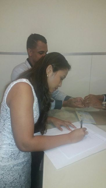 Casamos no civil!👰🤵 - 2