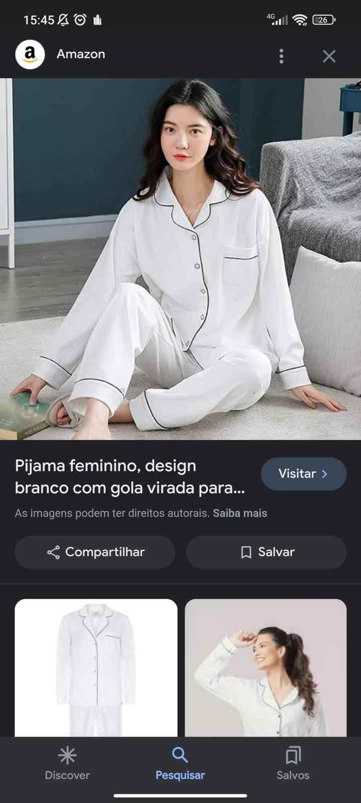 Roupa da noiva para o making of - 1