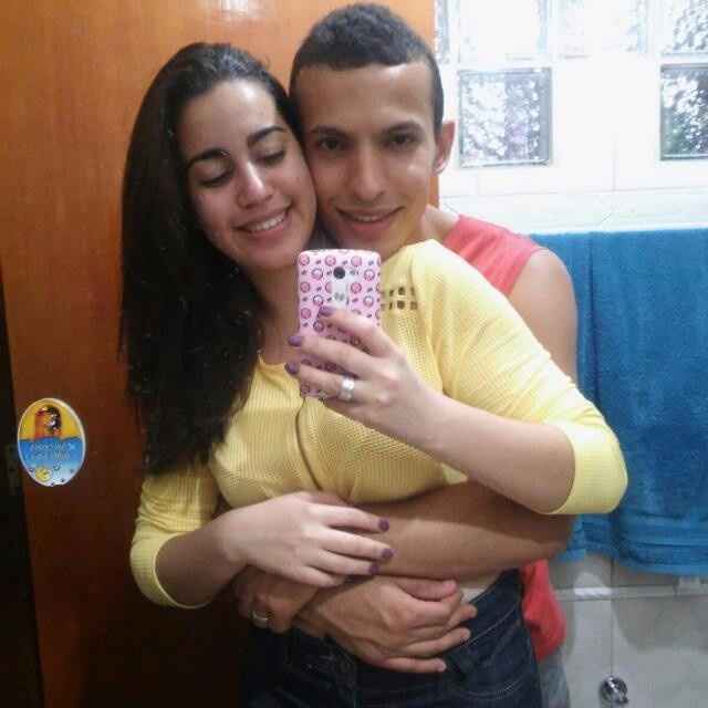 Ele ama essa foto é um pouco antiga