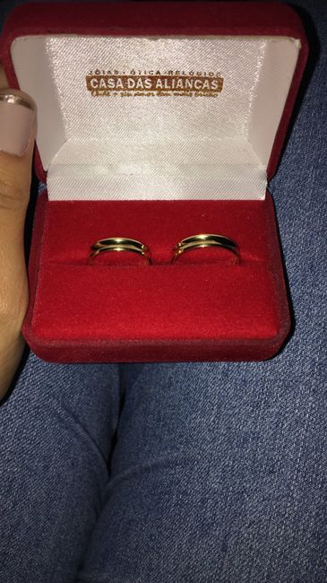 As alianças ❤️❤️ - 1