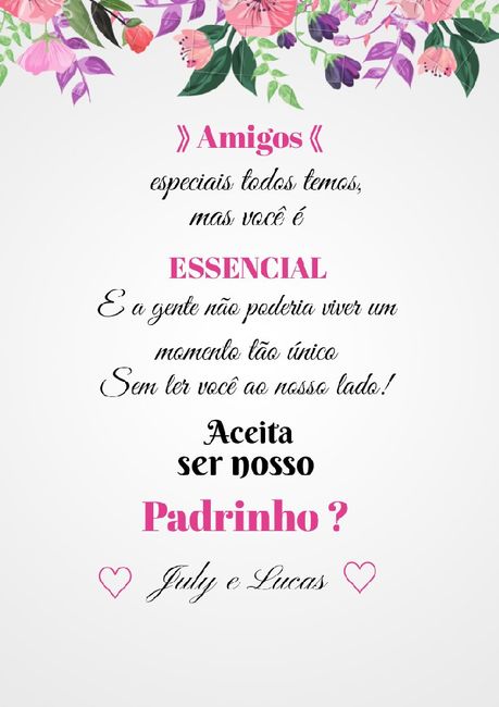 Convites de Casamento. - 3