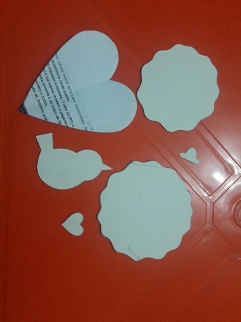 Centro de Mesa do Noivado❣😍 - 2